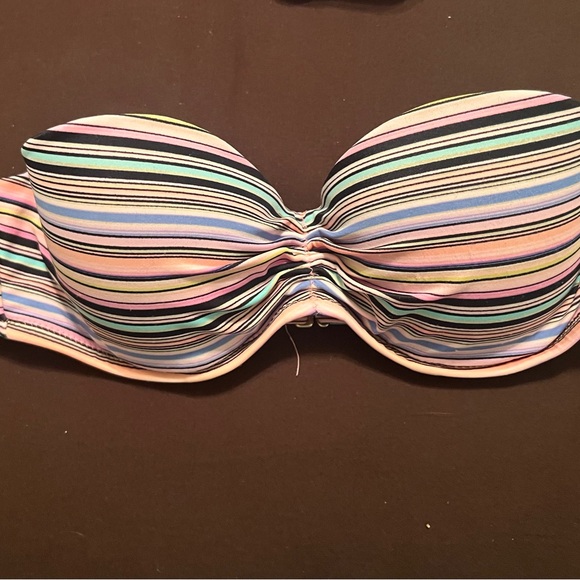Victoria's Secret Other - Victoria's Secret Multicolor Striped Bikini Top